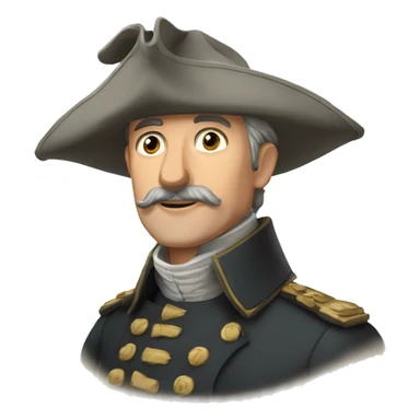 Chancelier allemand rigolant sticker