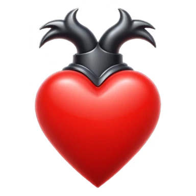 gothic animated heart sticker