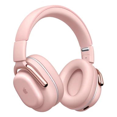 Airpods max light pink  sticker