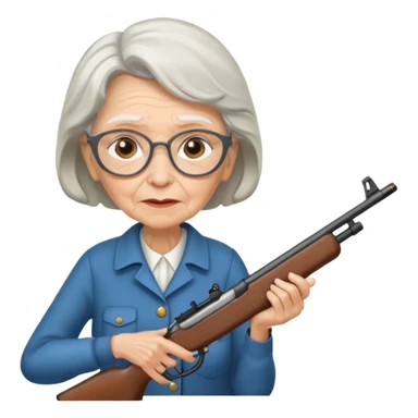 granny loading sticker