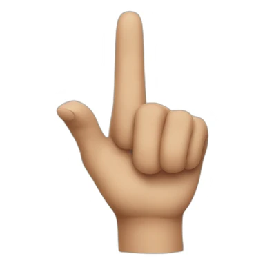 finger pointing at you sticker