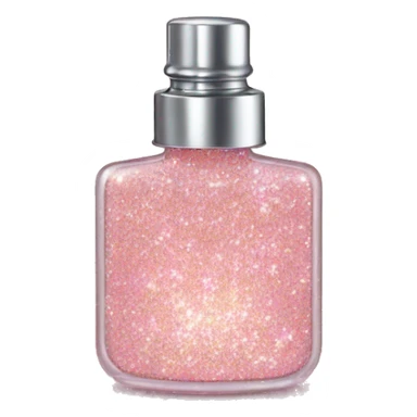 Fairy light pink perfume glitter sticker