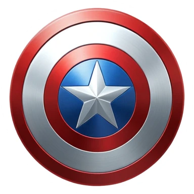I want emoji of captain America's shield  sticker