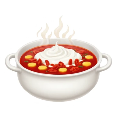 Ukrainian borsch sticker