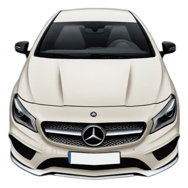 mercedes benz cla model sticker