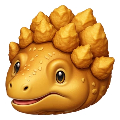 Dino nugget sticker