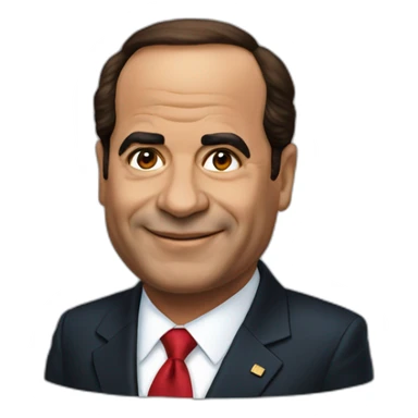 President Sisi sticker