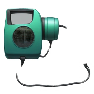 80's Walkie talkie sticker