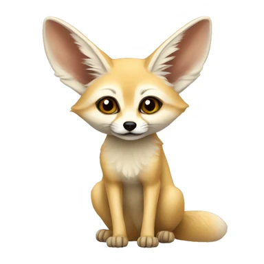 Fennec fox sticker