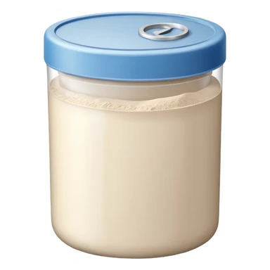 pot of protein powder sticker