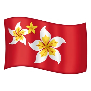 Hong Kong Flag sticker