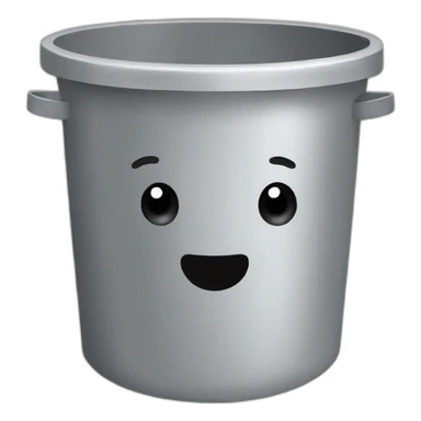 Poubelle sticker