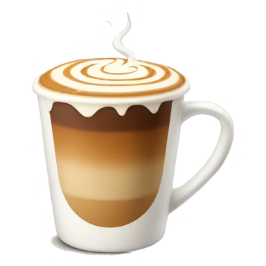 Gourmet latte sticker