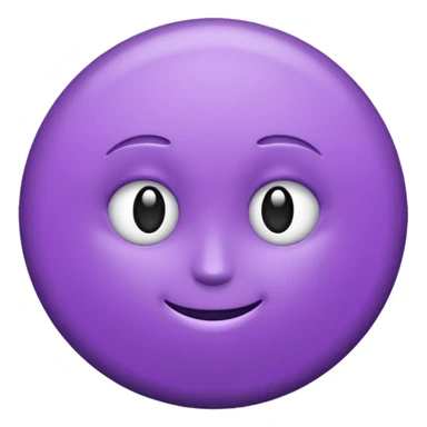 Rond violet normal sticker