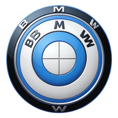 Logo de bmw sticker