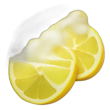 Glace au citron sticker