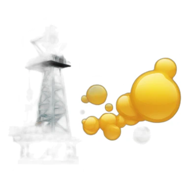 oil rig pumping good ideas sticker