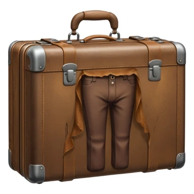 Suitcase with a human bodies inside  sticker