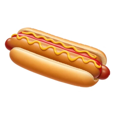 hot dog wearing a red cape sticker