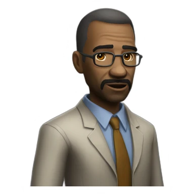 G-Man from Half-Life 2 sticker