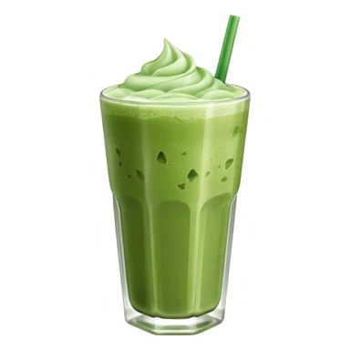 iced matcha latte sticker