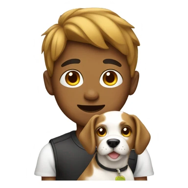 gay boy with a dog sticker