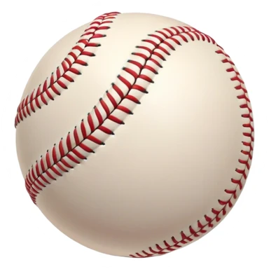 Cinematic Realistic Baseball Scene Emoji, depicted as an action-packed moment of a baseball in play with dynamic motion blur and crisp detailed textures, rendered with vibrant nostalgic lighting that captures the spirit of America's favorite pastime. sticker