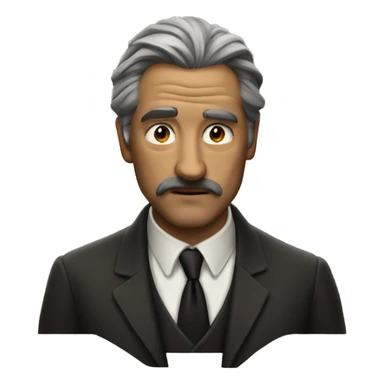 Woland from the film master and Margarita  sticker