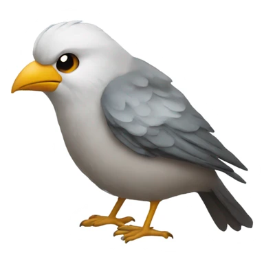 rizzing bird sticker
