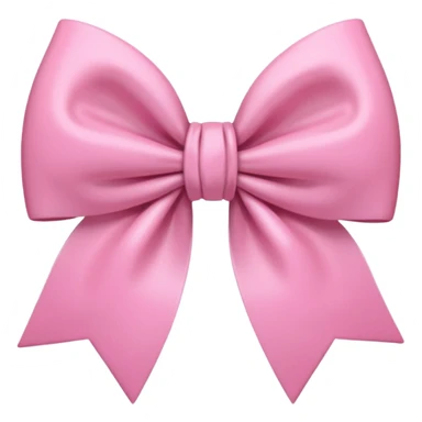 Pink coquette aesthetic bow pale sticker