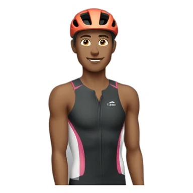triathlete sticker