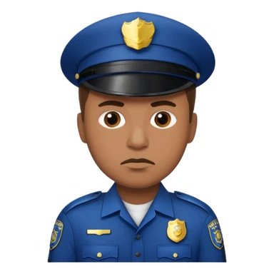 police man sticker