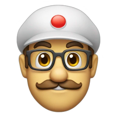 Mario as a developer sticker
