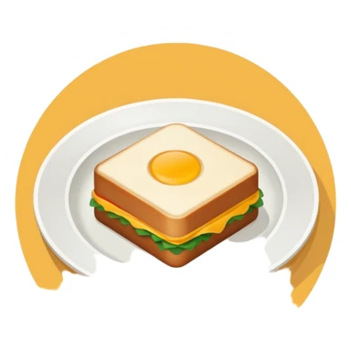 A clean and modern icon symbolizing ‘Lunch Allowance’.
Use a meal concept with a subtle highlight in CatchTable’s brand color #FF3D00.
Minimal, professional, flat-style graphic suitable for a recruitment page. sticker