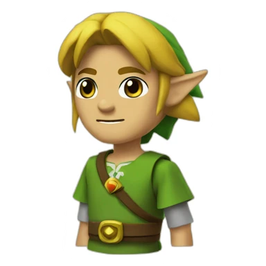 The legend of the zelda sticker