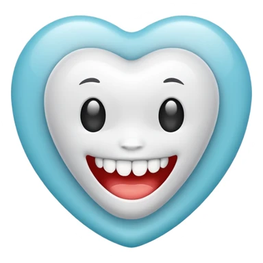 TEETH clean icon in the round sticker