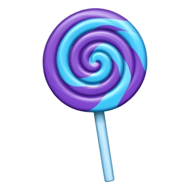 lolipop roxo e azul sticker