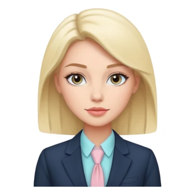 girl boss, elegant, chic, leadership, soft pastel sticker