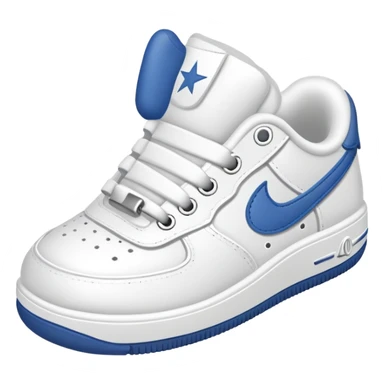 Baby low air force shoe sticker