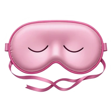 pink sleep mask sticker