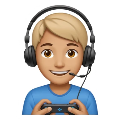 Real Emoji Gamer  sticker