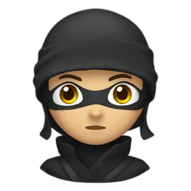 ninja silencio sticker