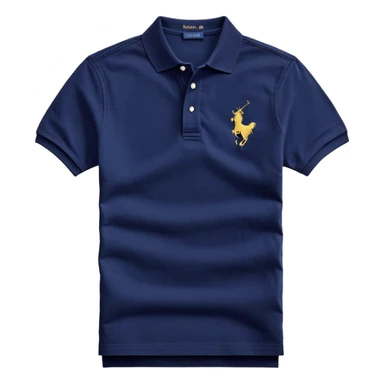 Ralph Lauren polo shirt with logo sticker