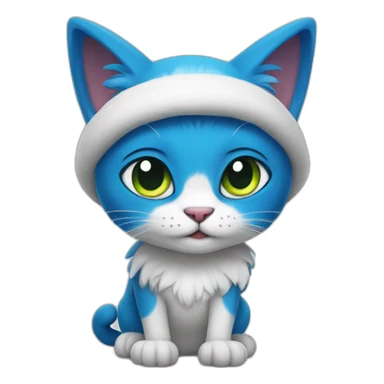 Smurfcat sticker