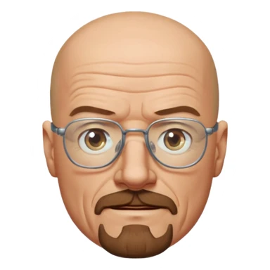 Create a Walter white emoji sticker