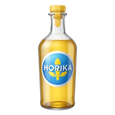 Ukrainian horilka sticker