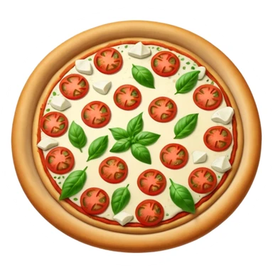 A pizza that embodies all the colors of France sticker