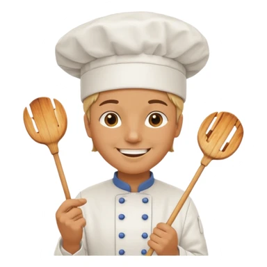 Grilling a person on a stick sticker