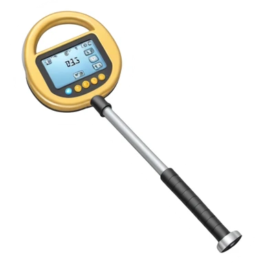 mall Metal detector  sticker