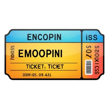 Ticket Check  sticker